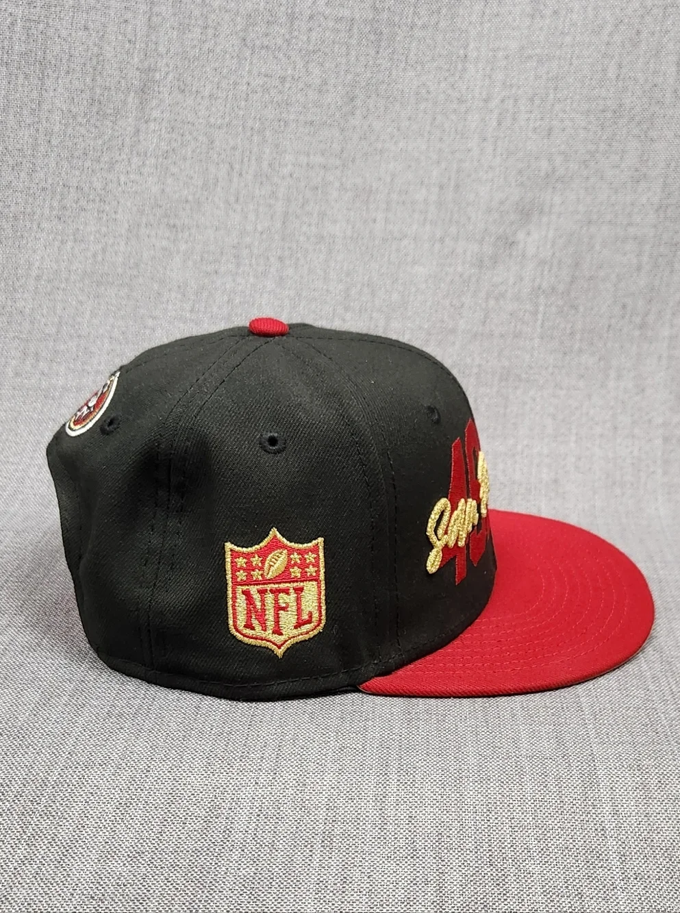 New Era × San Francisco 49ers 9Fifty Youth Snapback Adjustable Hat. - Picture 5 of 8